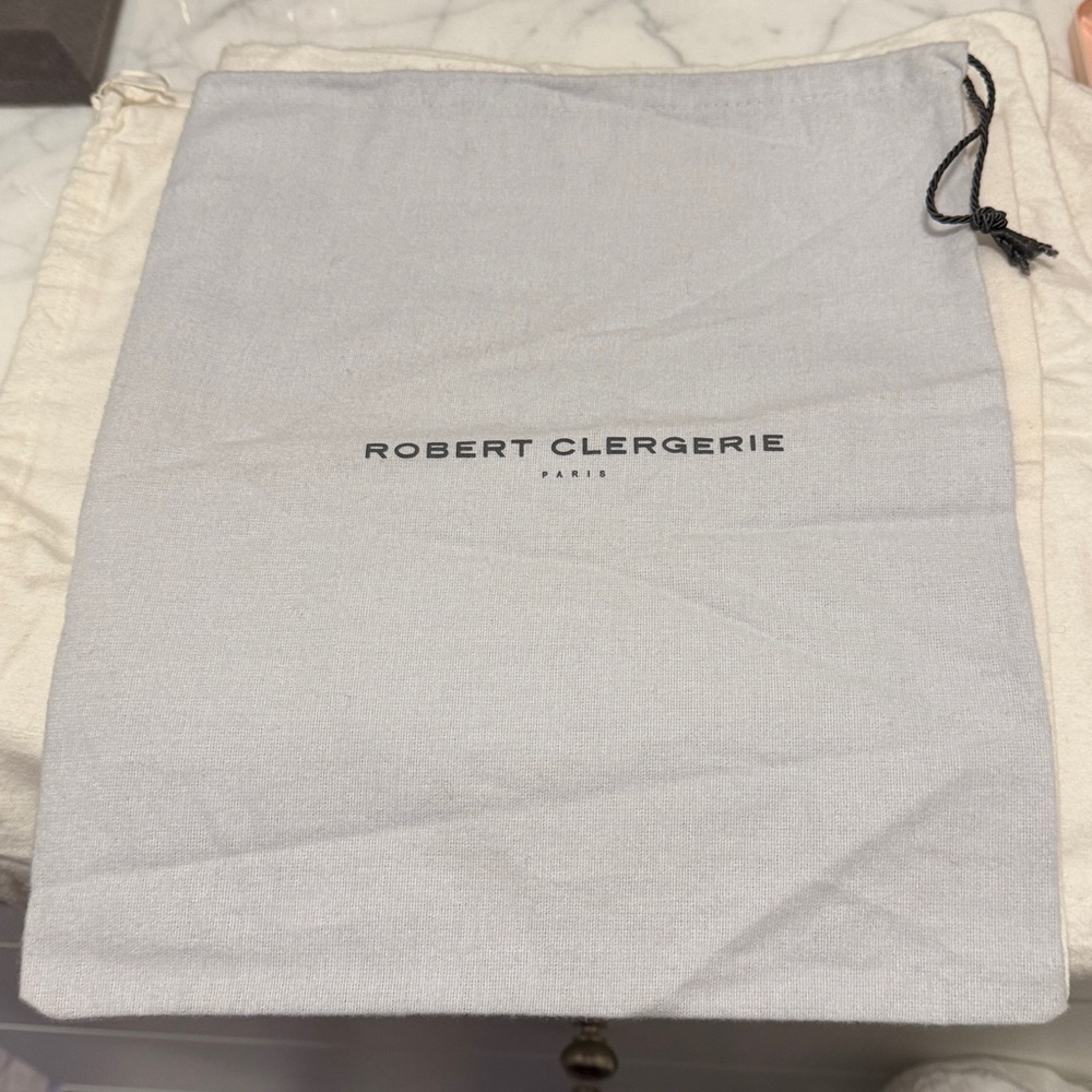 2 ROBERT CLERGERIE PARIS dust bags